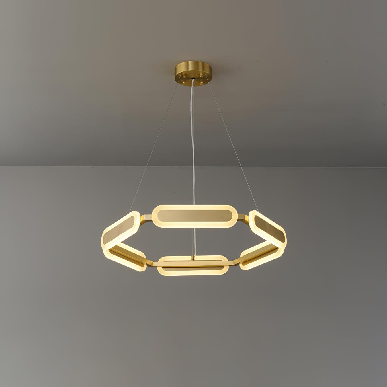 Swirl Gasolier Chandelier