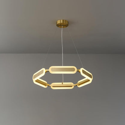 Swirl Gasolier Chandelier