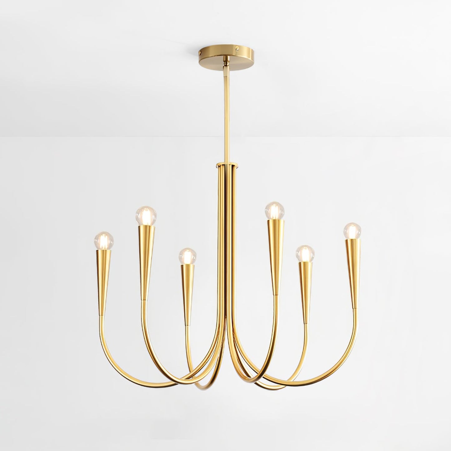 Swoop Arm Pendant light Chandelier