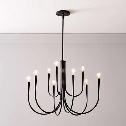 Swoop Arm Pendant light Chandelier