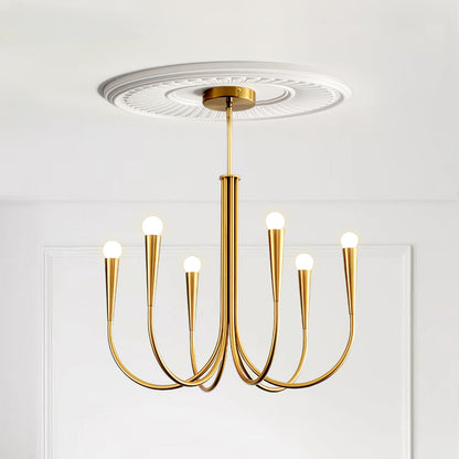 Swoop Arm Pendant light Chandelier