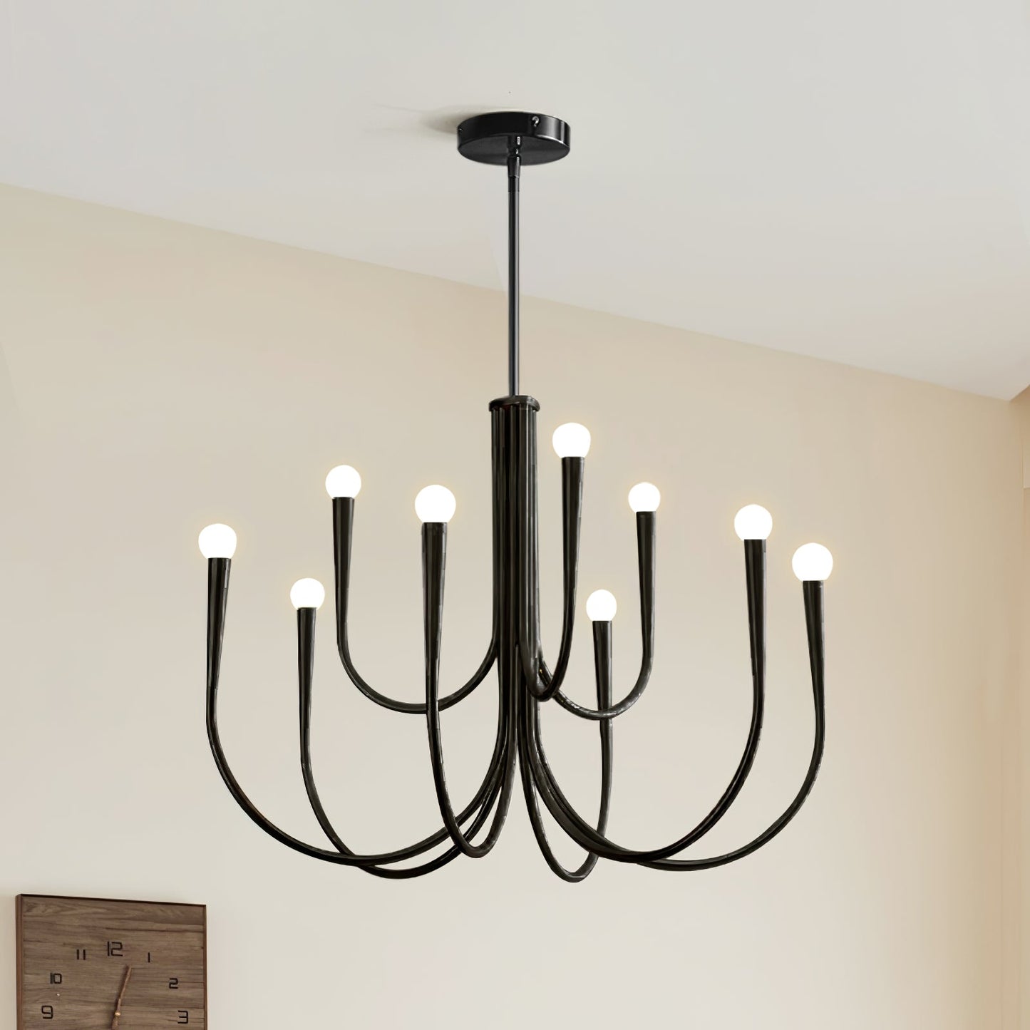 Swoop Arm Pendant light Chandelier