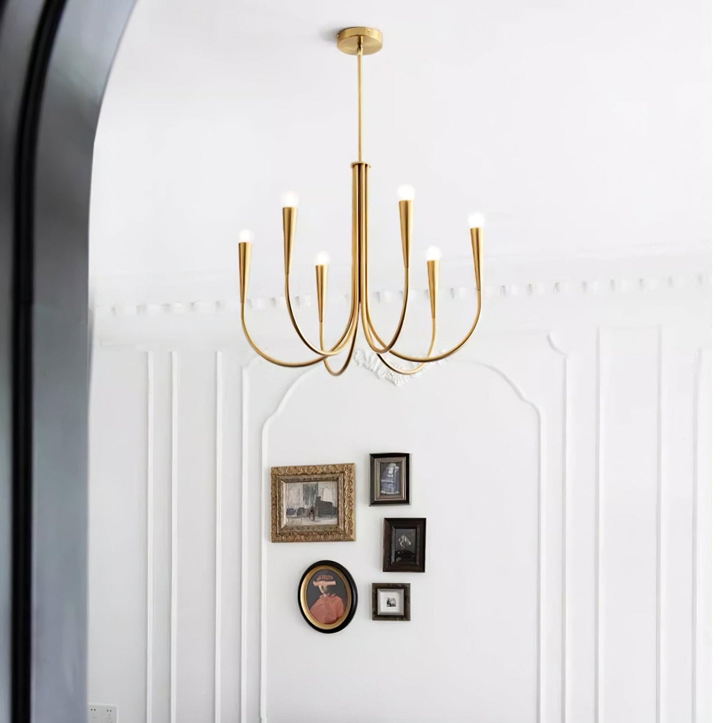 Swoop Arm Pendant light Chandelier