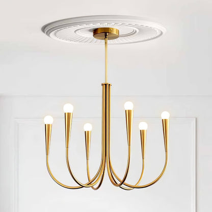 Swoop Arm Pendant light Chandelier