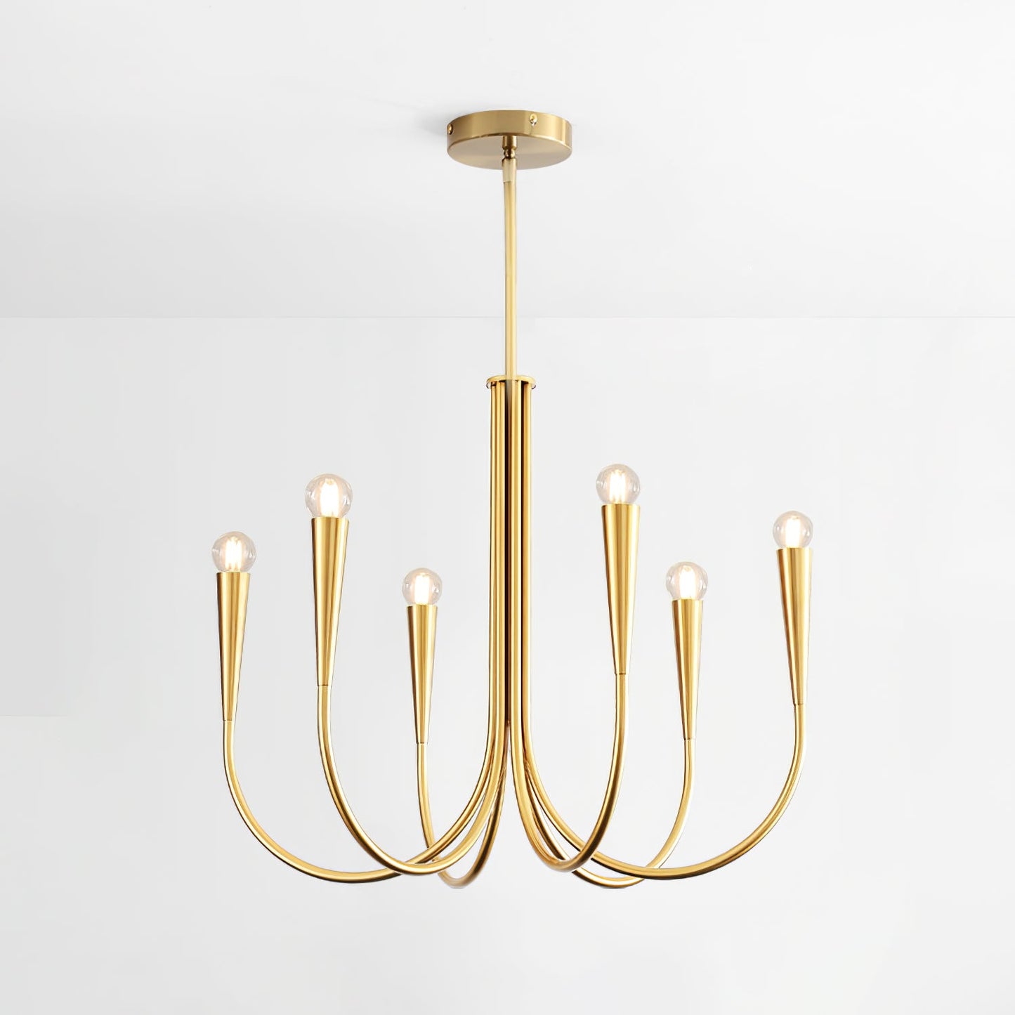 Swoop Arm Pendant light Chandelier