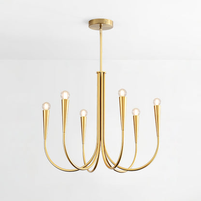 Swoop Arm Pendant light Chandelier