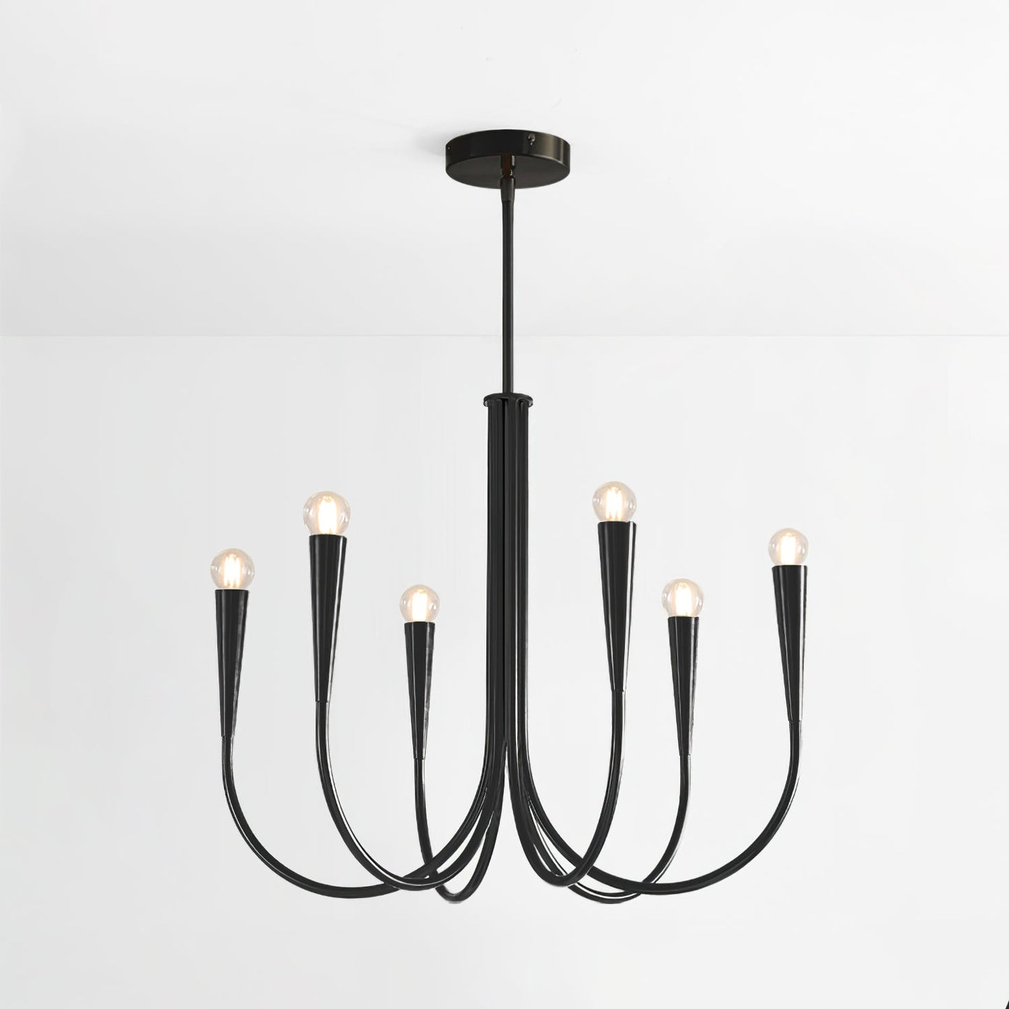 Swoop Arm Pendant light Chandelier