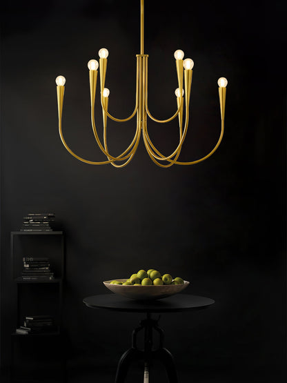 Swoop Arm Pendant light Chandelier