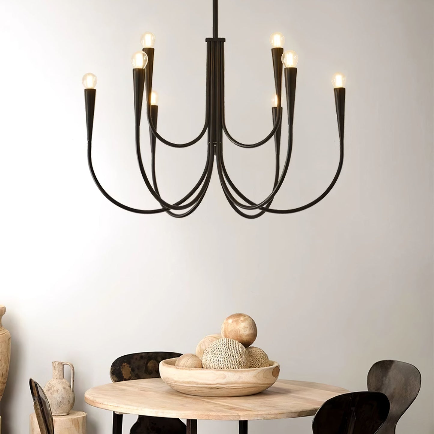 Swoop Arm Pendant light Chandelier