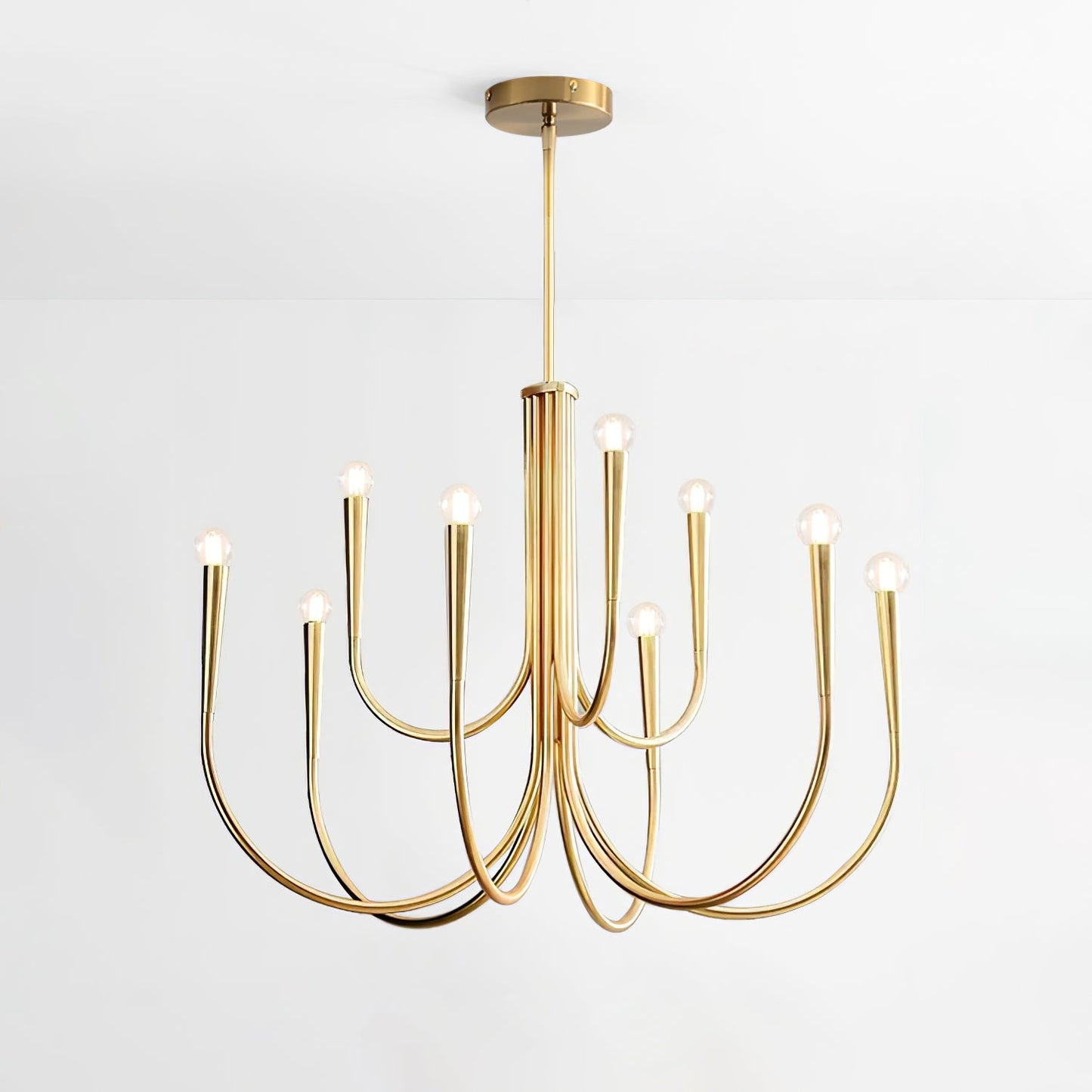 Swoop Arm Pendant light Chandelier