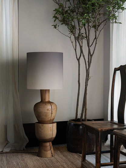 Sylvia Wood Floor Lamp