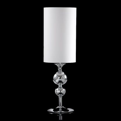 Modern Italian Polished Chrome Table Lamp