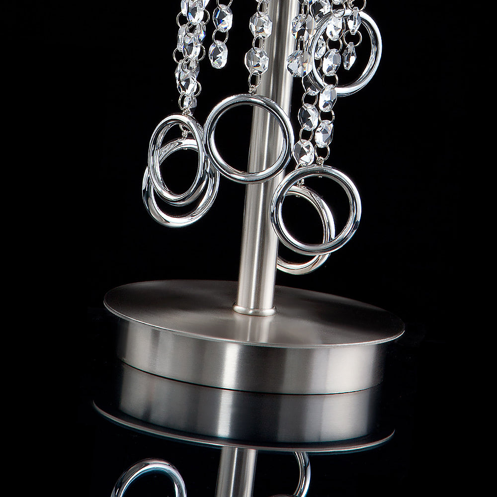 Modern Italian Crystal Table Lamp