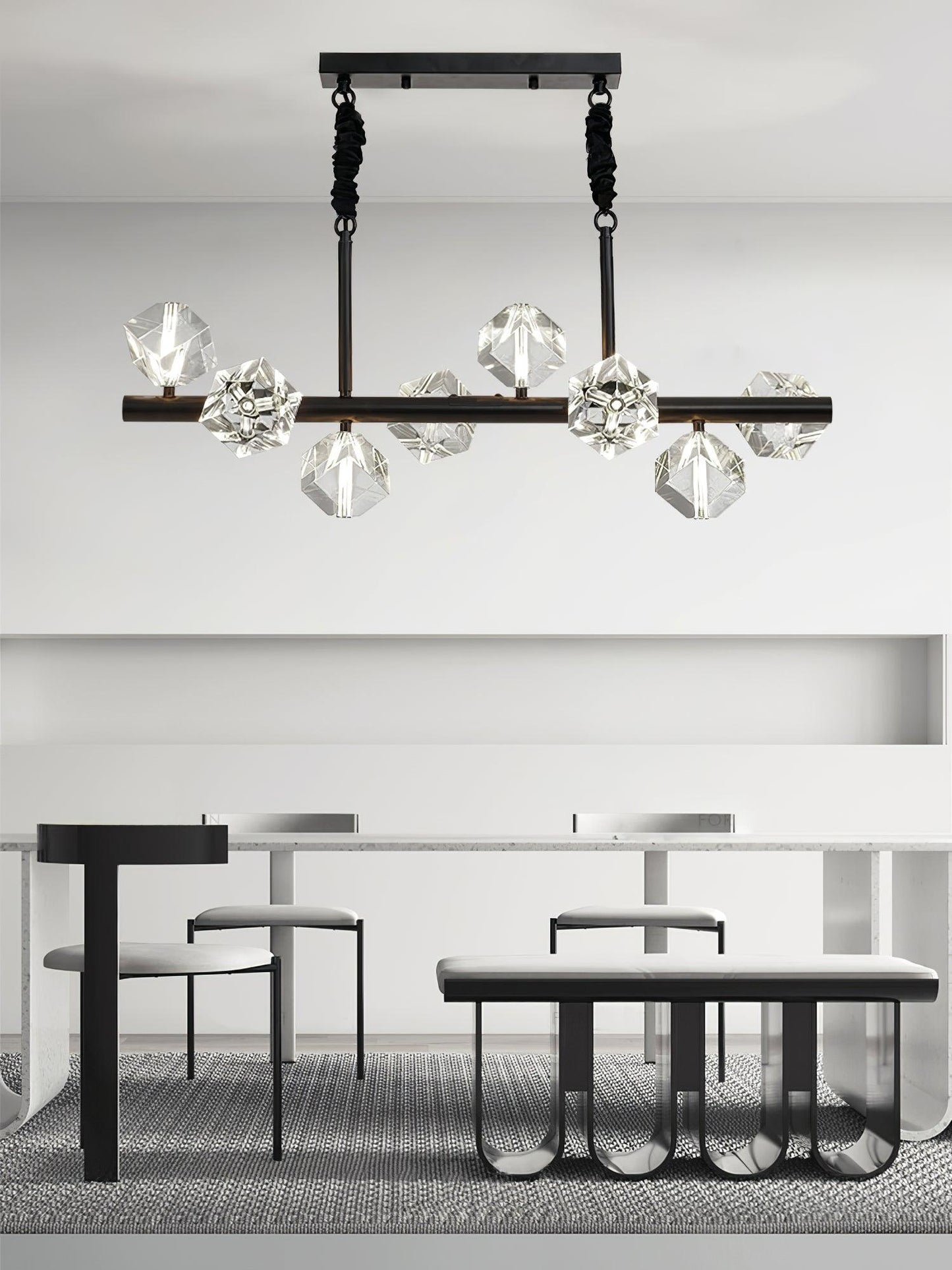 Takku Crystal Candelabrum Chandelier