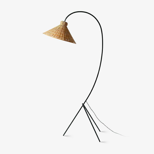 Tana Woven Reading Lamp Floor Lamp