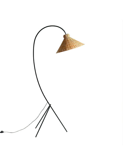 Tana Woven Reading Lamp Floor Lamp