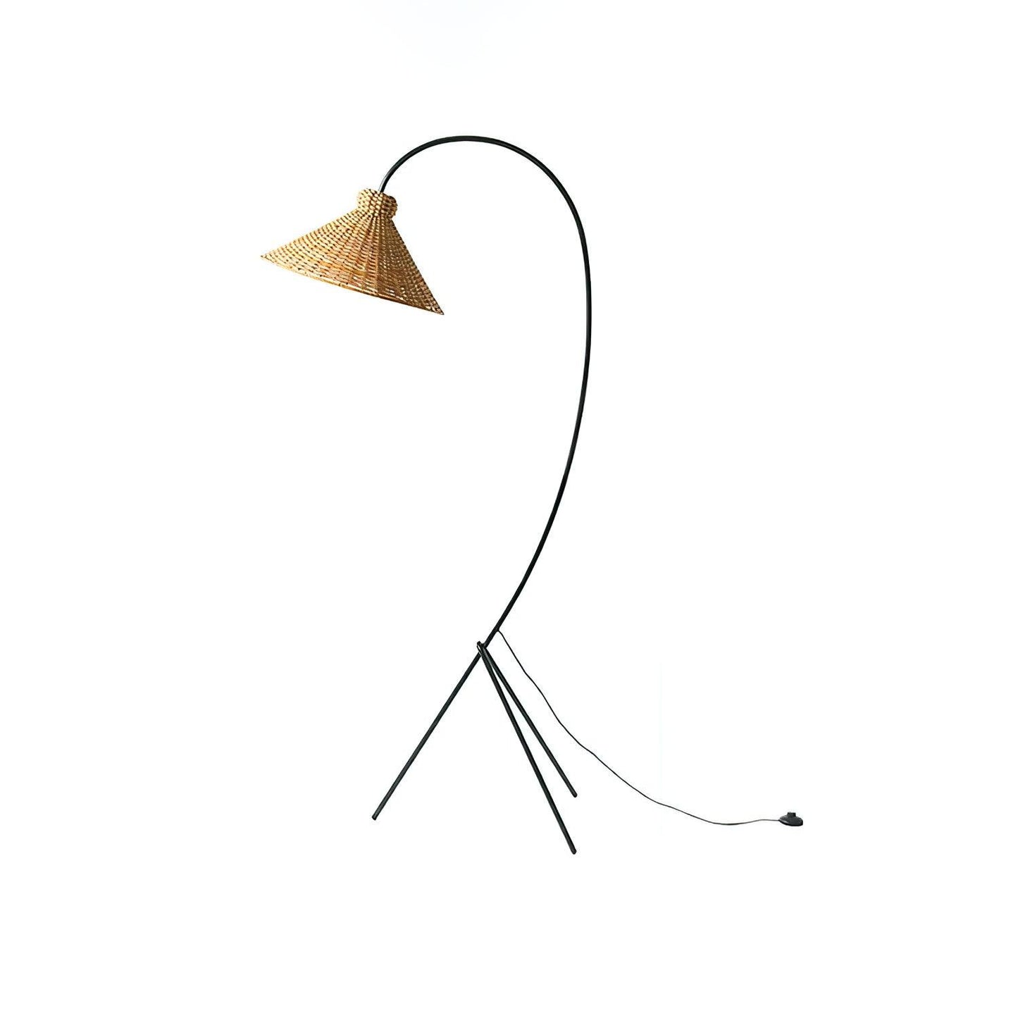 Tana Woven Reading Lamp Floor Lamp