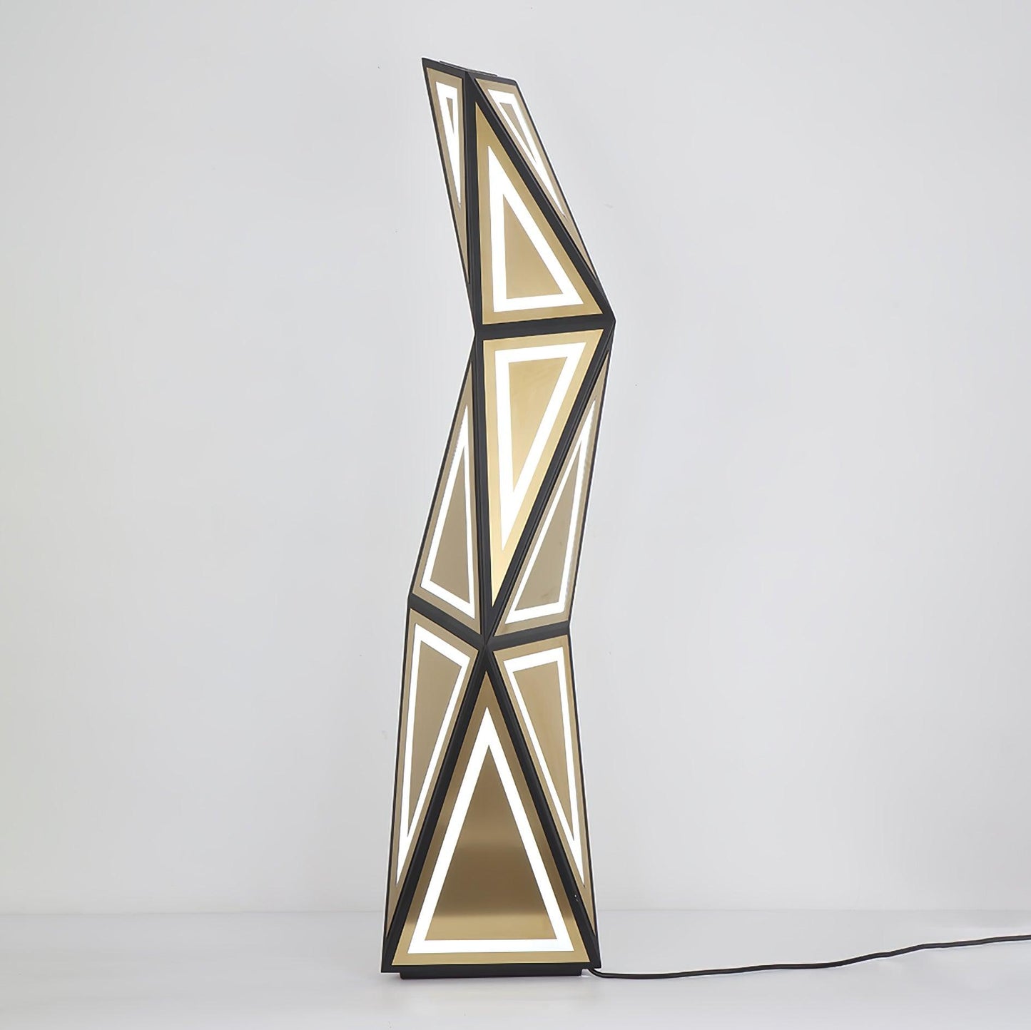 Tapered Cube Accent Lamp Floor Lamp