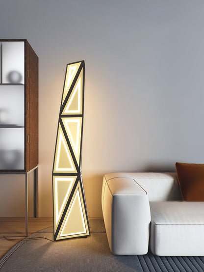 Tapered Cube Accent Lamp Floor Lamp