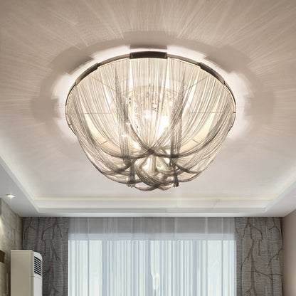 Tassel Aluminum Chain Ceiling fixture Ceiling Light