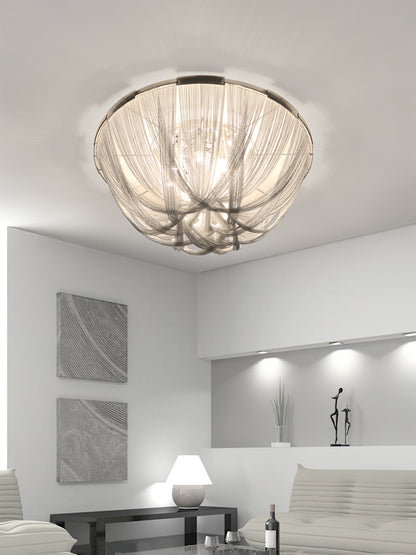 Tassel Aluminum Chain Ceiling fixture Ceiling Light