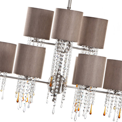 Crystal Tiered Chandelier