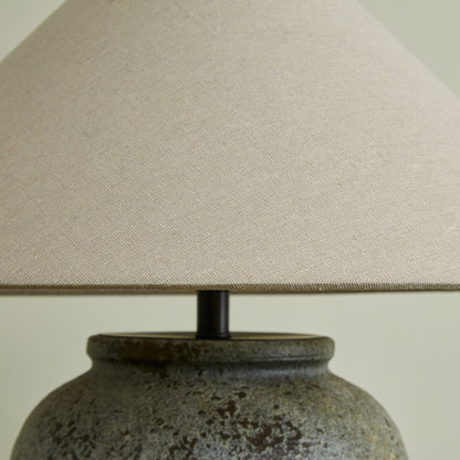 Tavira Aged Stone Table Lamp