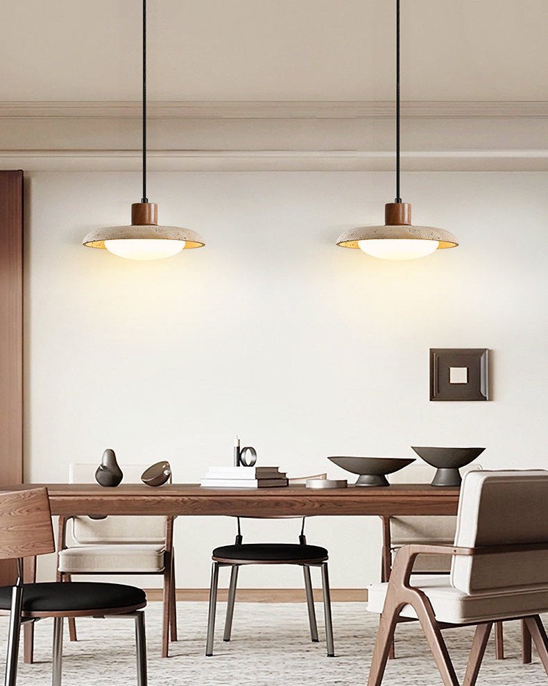 Tavola Travertine Pendant Light