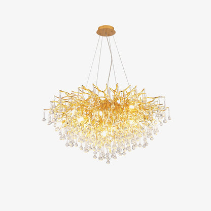 Teardrop Crystal Ceiling fixture Chandelier