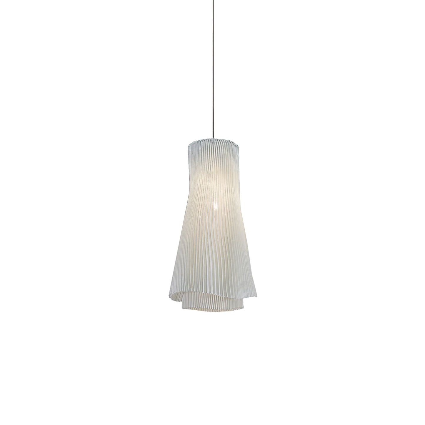 Stainless Steel Pleated Hanging light Pendant Lamp