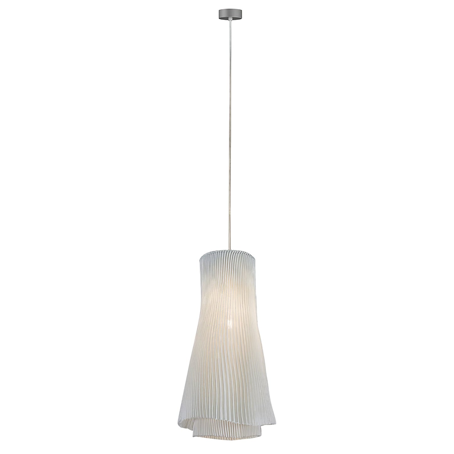 Stainless Steel Pleated Hanging light Pendant Lamp