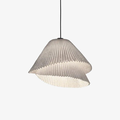 Stainless Steel Pleated Hanging light Pendant Lamp