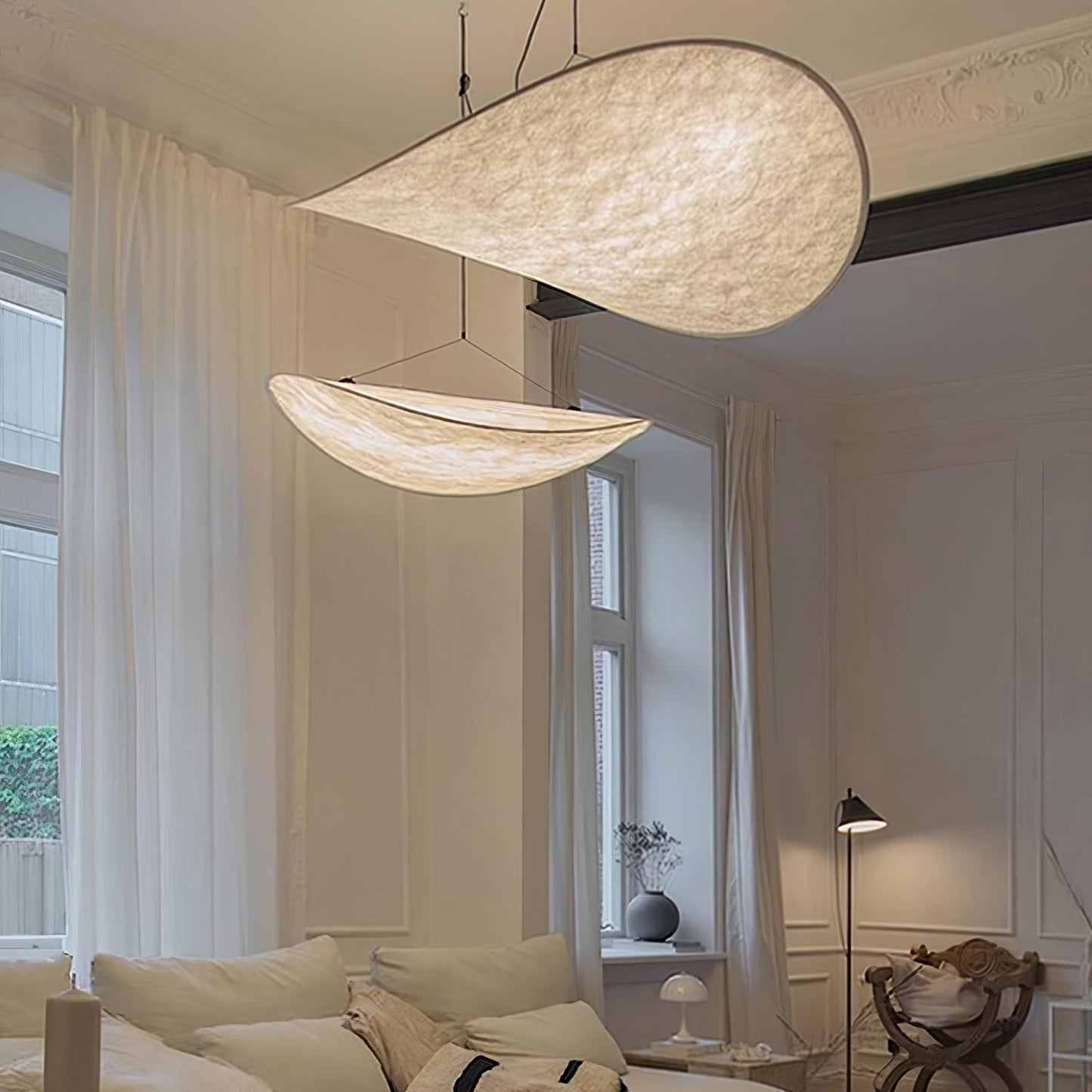 Tense Tyvek Ceiling light fitting Pendant Lamp