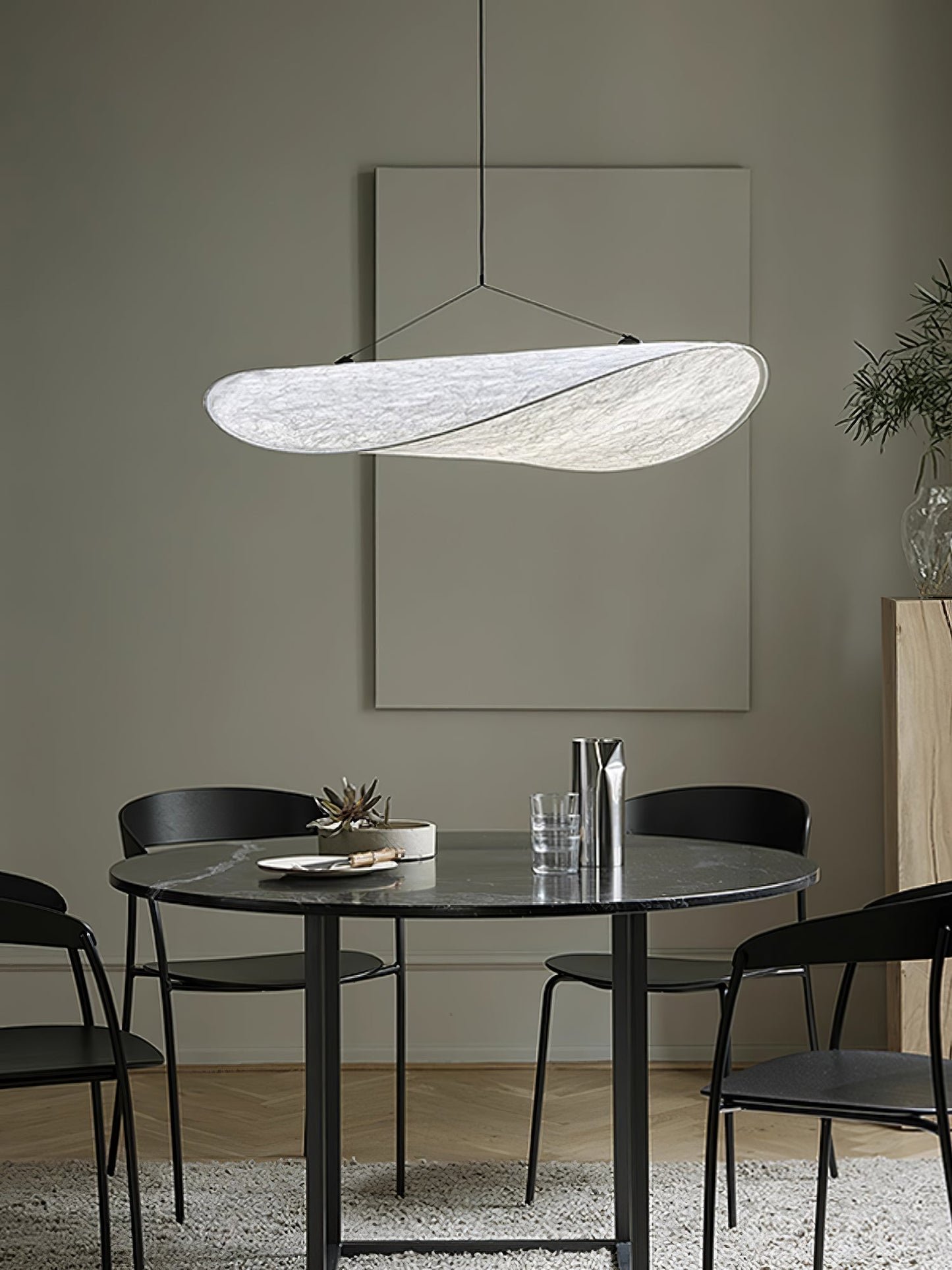 Tense Tyvek Ceiling light fitting Pendant Lamp