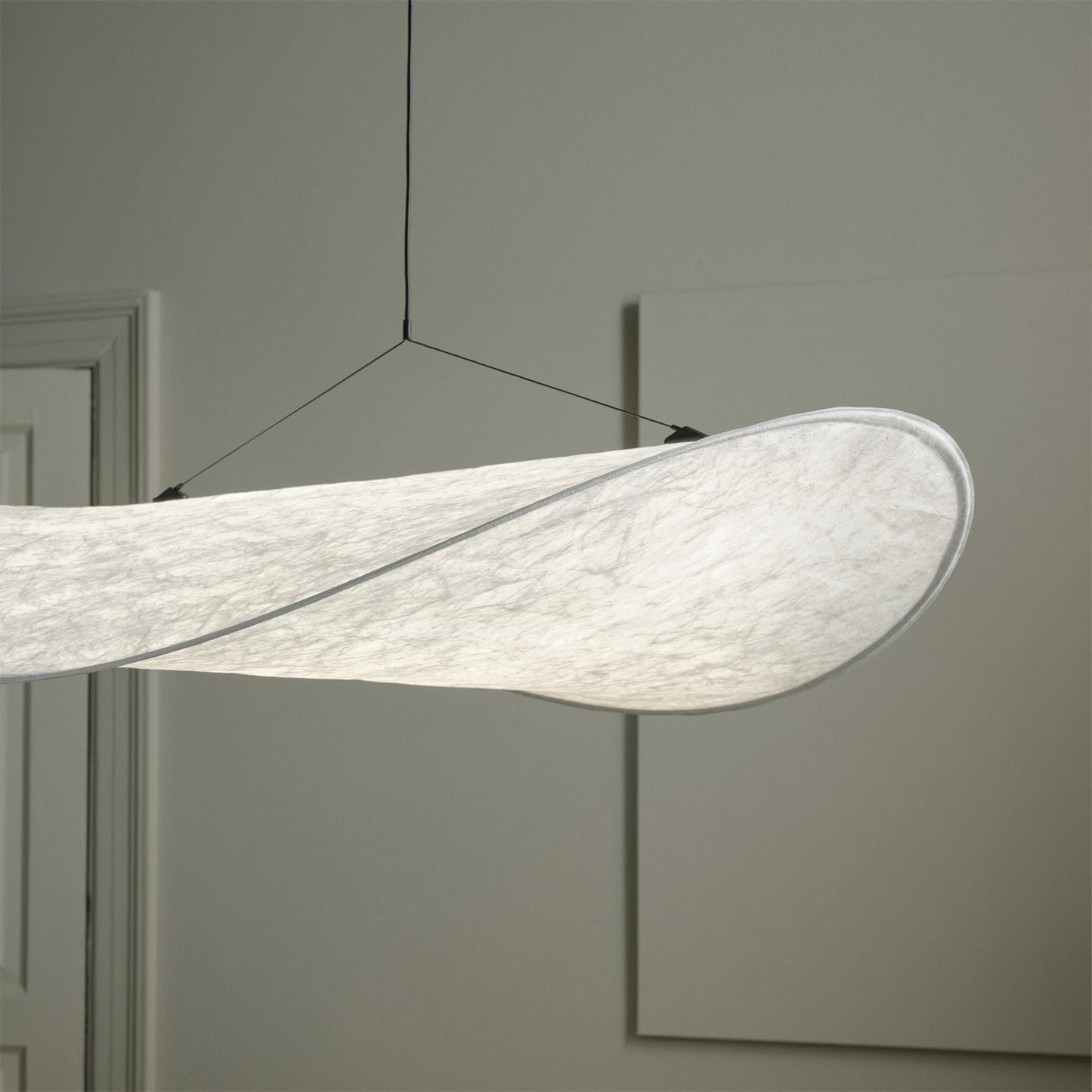 Tense Tyvek Ceiling light fitting Pendant Lamp