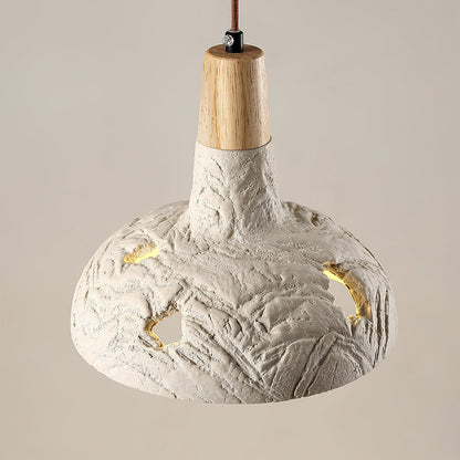 Cement Carve Pendant Lamp