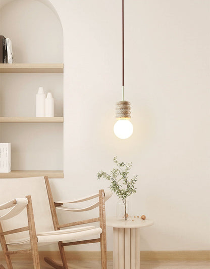 Terrava Stone Pendant Light
