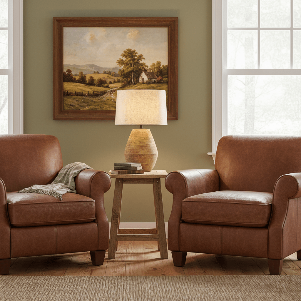 Textured Terracotta Toned Table Lamp