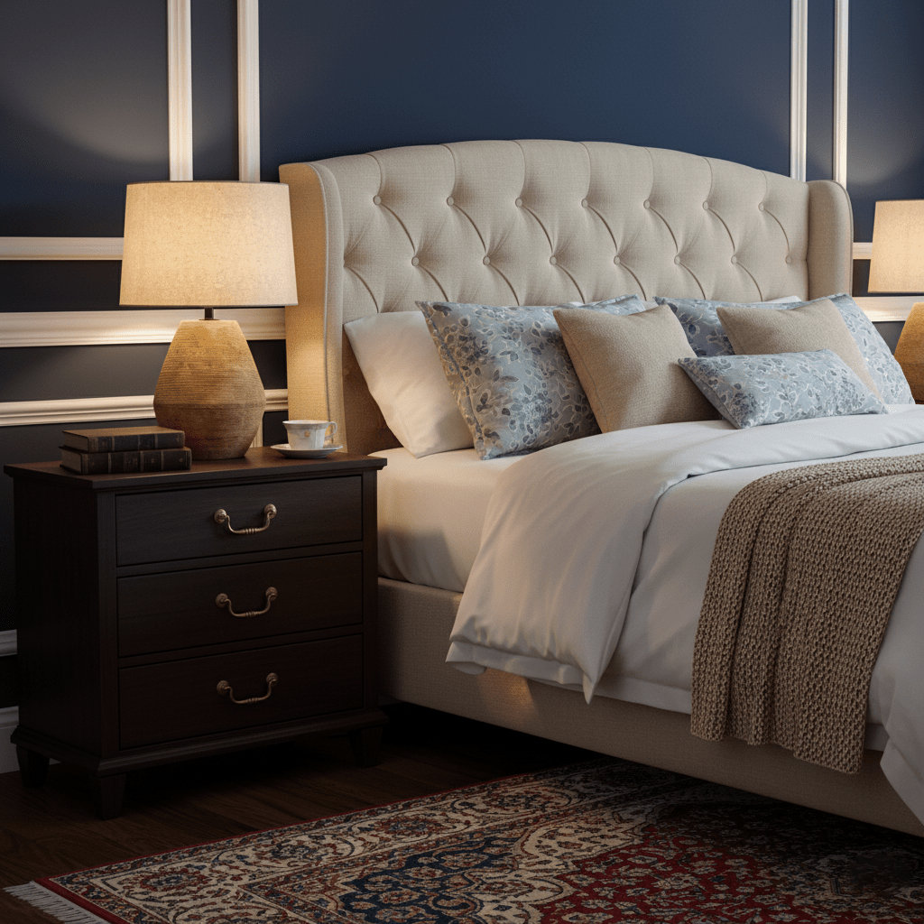 Textured Terracotta Toned Table Lamp