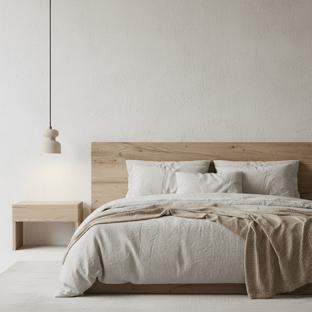 Textured Travertine Gourd Pendant Light