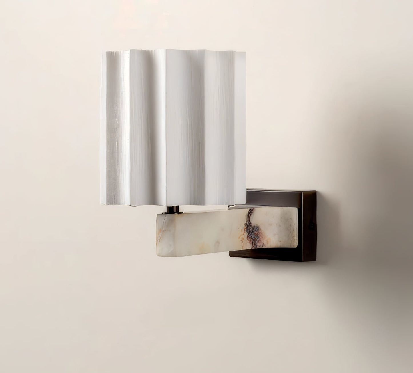 Textured Shade Wall Sconce