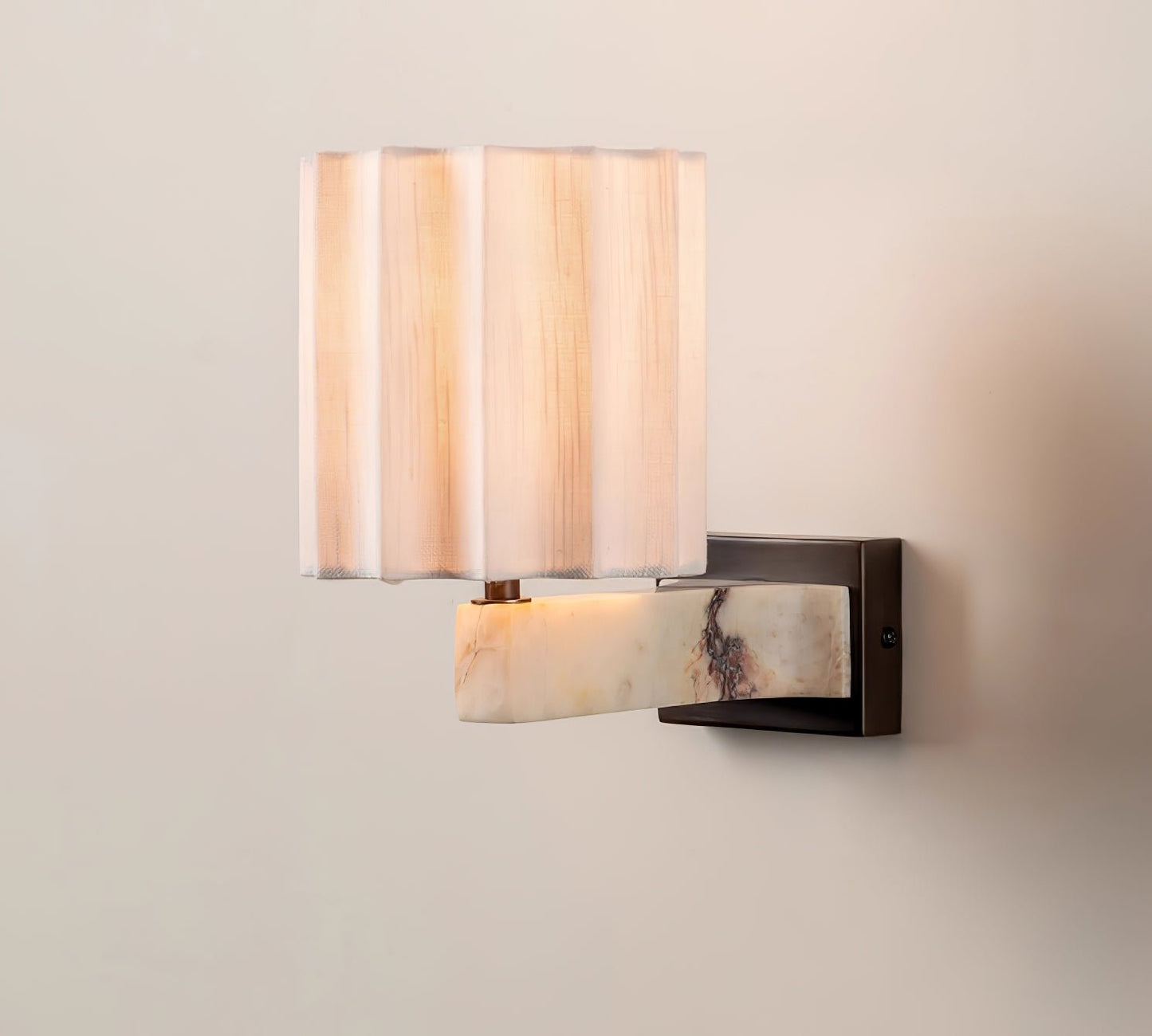 Textured Shade Wall Sconce
