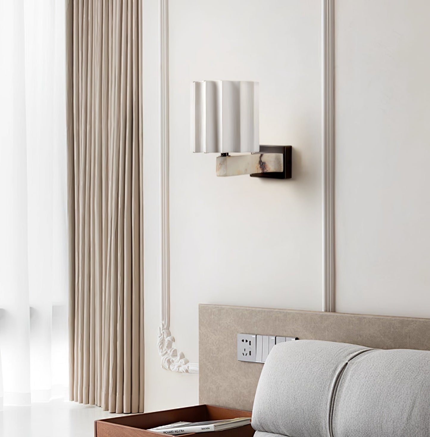 Textured Shade Wall Sconce