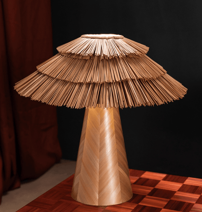 Thatch Table Lamp