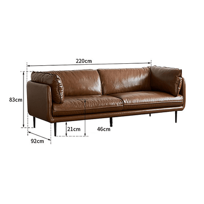 The Outline Leather Sofa