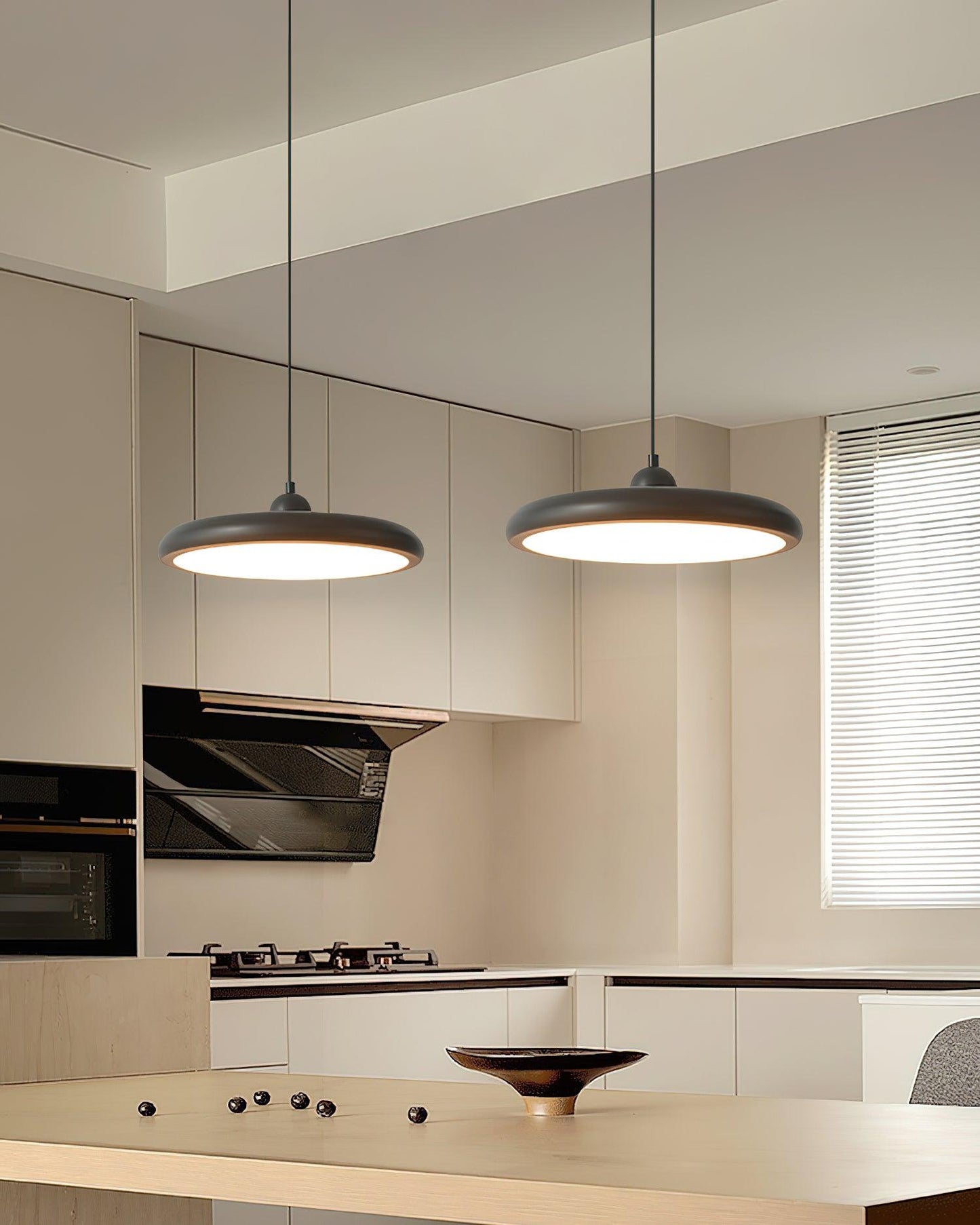 Thin Disc Hanging light Pendant Lamp