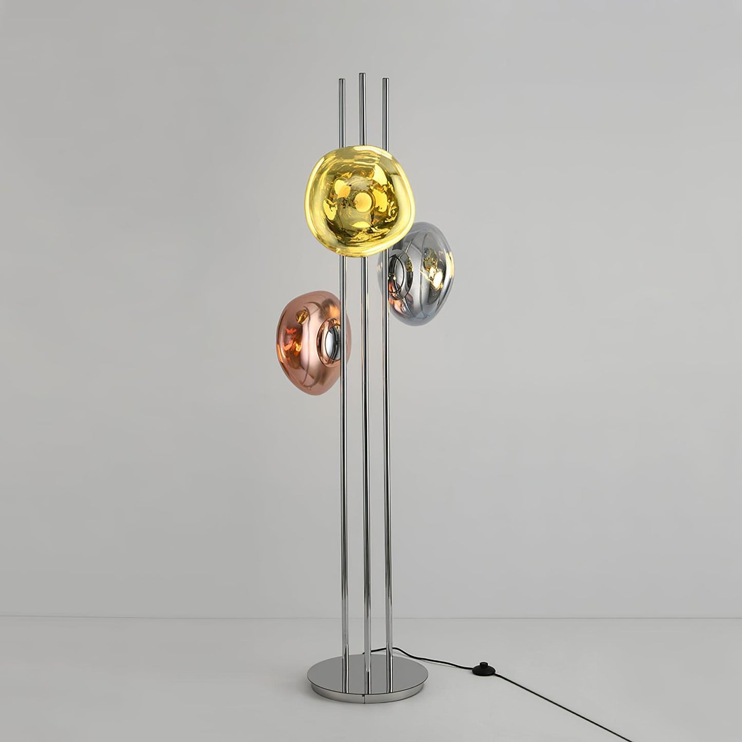 Three Lava Glass Floor-standing Lamp Floor Lamp