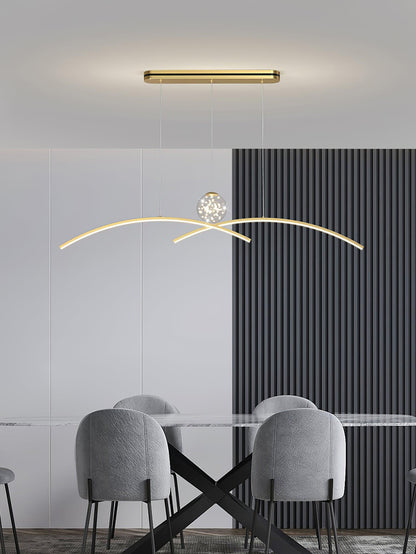 Thurston Linear Hanging light Pendant Light