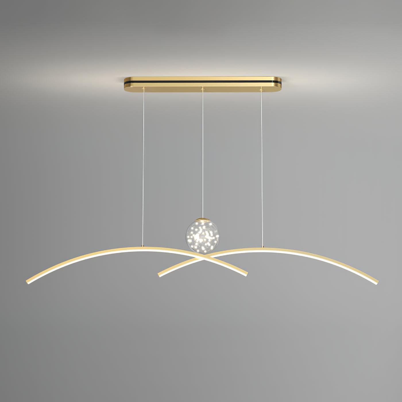 Thurston Linear Hanging light Pendant Light