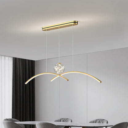 Thurston Linear Hanging light Pendant Light